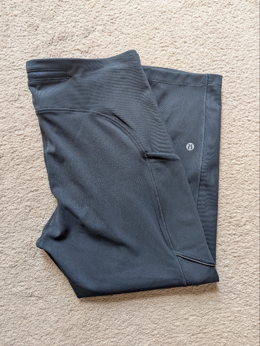 lululemon athletica Gray High-Rise Leggings Size 10